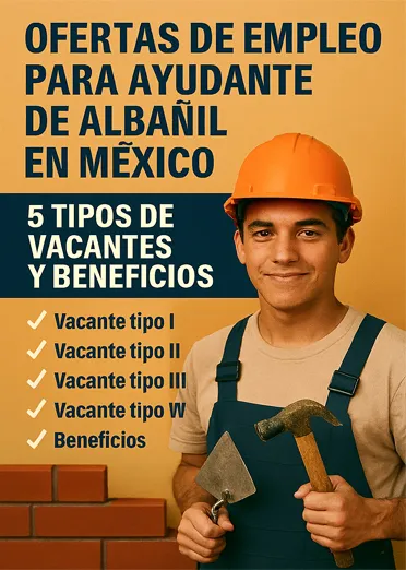 ofertas de empleo para ayudante de albañil en México