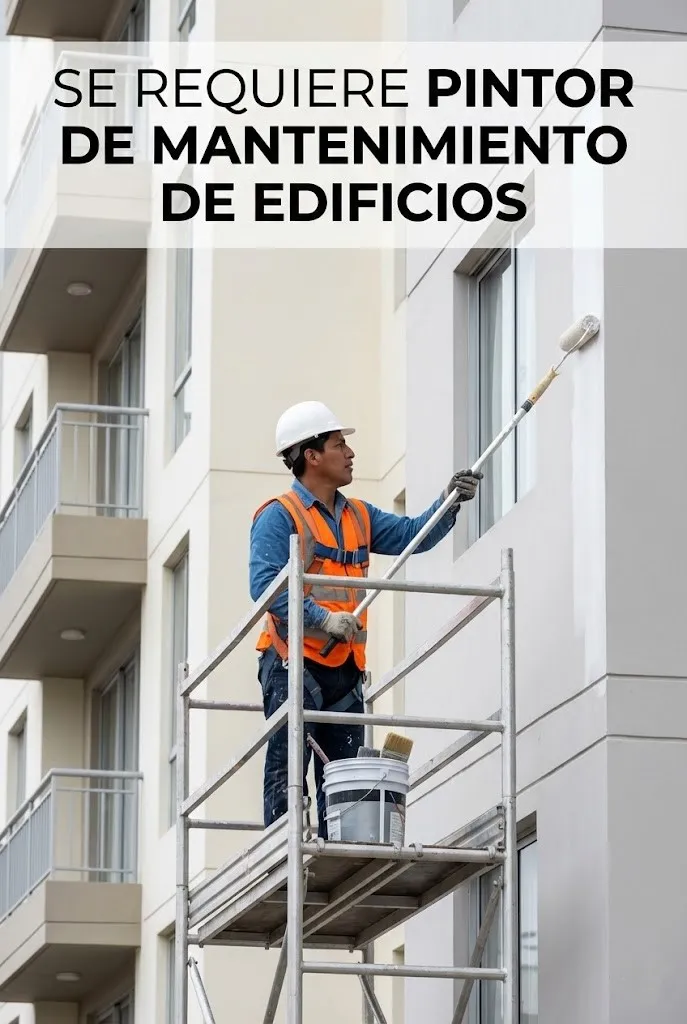Se Requiere Pintor de Mantenimiento de Edificios: Tu Camino hacia un Empleo Estable » Pintor de Mantenimiento Se Requiere Pintor de Mantenimiento de Edificios